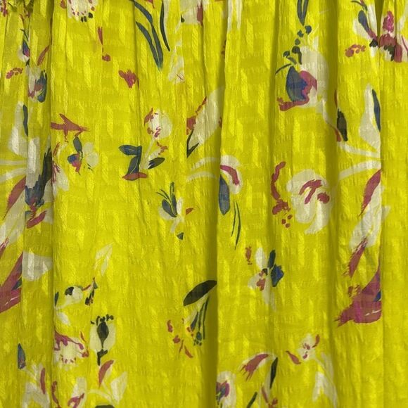 Floral Yellow Maxi TANYA TAYLOR - NWOT - Womens Beautiful Summer Dress - Size 4 - Picture 4 of 8